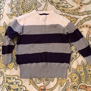 Tommy Hilfiger Striped Crew Neck Sweater